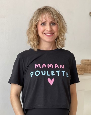 T-shirt Maman Poulette